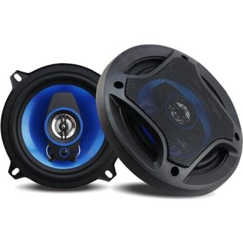2pcs 6.5-inch Blue Car Coaxial Speaker Car High And Low Sound Midrange Lossless Installation Host Direct Push
