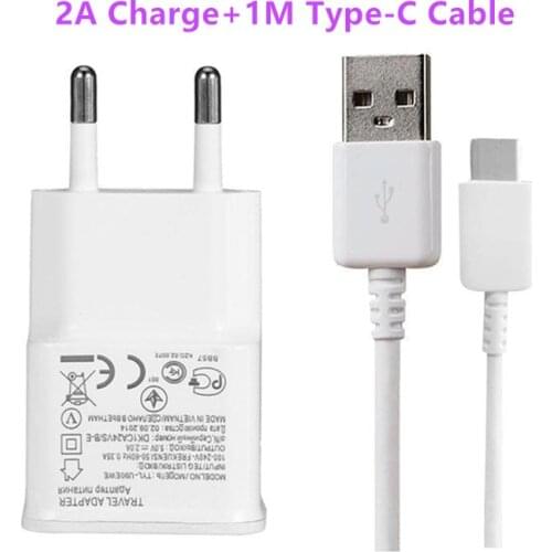 EU Travel Plug Charger adapter USB Type C Cable For Samsung A52 A51 A12 A21S A32 Lenovo Z6 Pro Meizu 16th Huawei Honor 20 20i