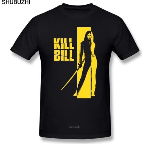 Kill Bill T Shirt Kill Bill T-Shirt Male Summer Tee Shirt Fun 4xl Cotton Short Sleeve Print Tshirt sbz8050