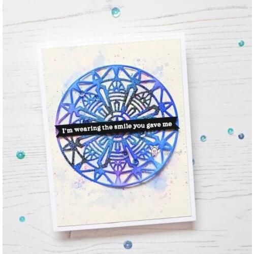 Irregular circle garland metal Cutting Dies Stencils DIY Scrapbooking Paper/photo Cards Embossing Dies