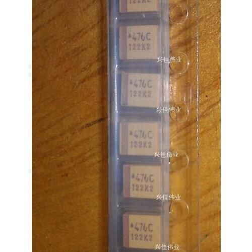 Original 20pcs/ 47UF 16V 16V47UF B 1210 B3528 476C Tantalum Capacitor