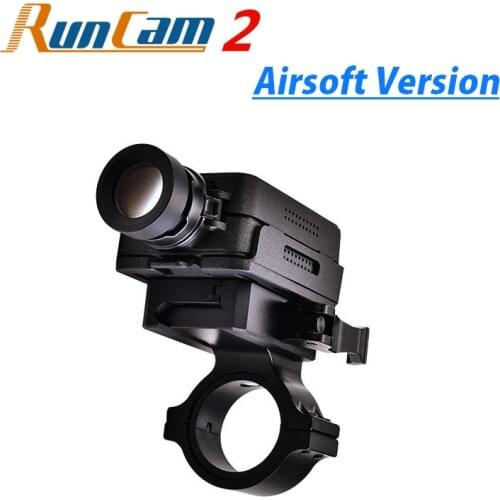 RunCam 2 Camera Airsoft Version Gun Camera Scope Camera Built-in WiFi iOS/Android APP Replaceable Battery