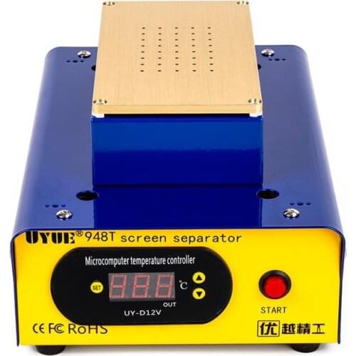 UYUE 948T-G curved screen glue removed lcd separator machine for mobile phone