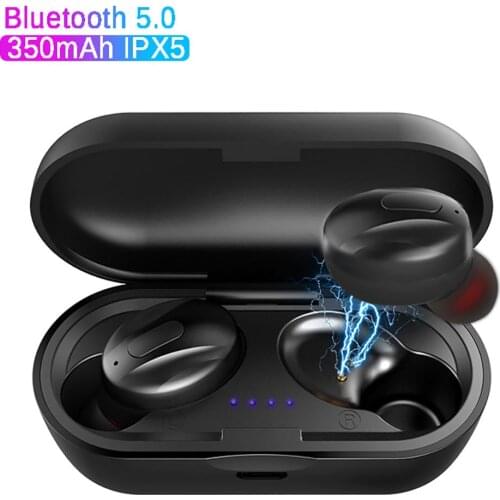 XG12 TWS Wireless Mini Bluetooth Earphone with Mic 3D Stereo Sport Earbuds Headset With Charging Box