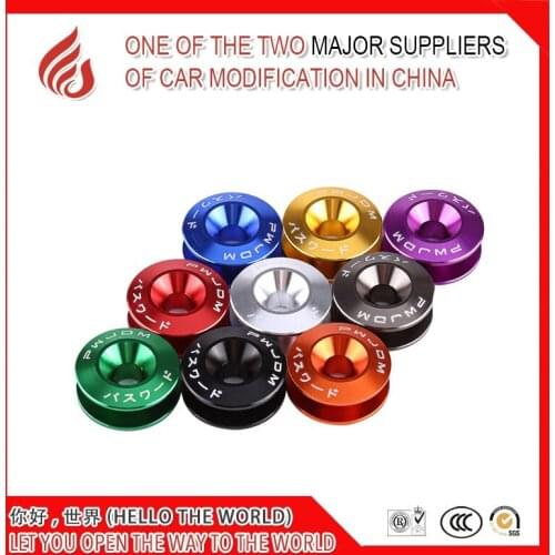 1 Set Car Bumper Washer/Bolt Engine Bay Dress Up Kit Set bumper quick release bumper Car Accessories Aluminium