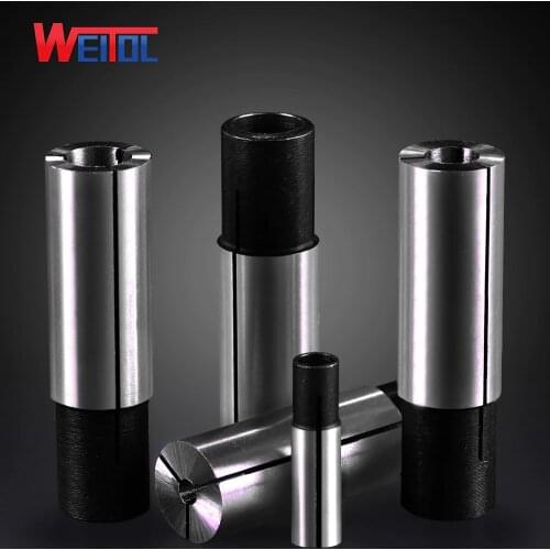 WeiTol 2 pcs CNC machine solid carbide end mill adapter,conversion sleeve milling cutter chuck Universal engraving machine part