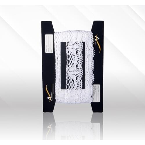 Ata Lace 362 White Cotton Lace