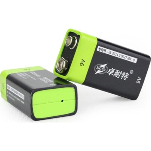 RC Battery S19 9V 600mAh USB Rechargeable 9V Lipo Battery RC Battery For RC Camera Drone Accessories RC parts