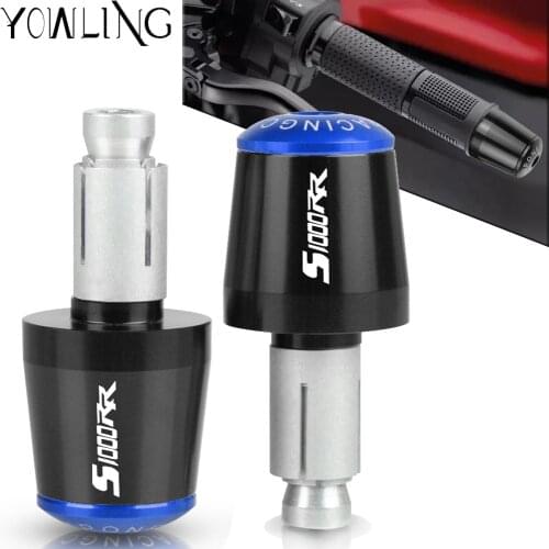 Motorcycle grips Bar End For BMW S1000RR 2009 2010 2011 2012 2013 2014 2015 2016 2017 2018 Handle Handlebar Plug End Cap grip