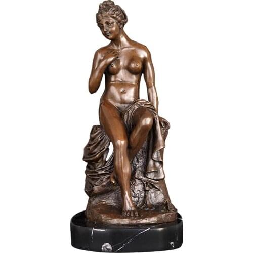 ArtsHom DS-033 Exotic nautical home decor Beach Home accessories for living room naked woman sexy sculpture statues for home