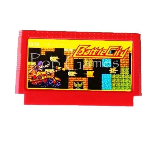 Battle City 60 Pins Game Cartridge for 8 Bit Game Console Drop Shipping