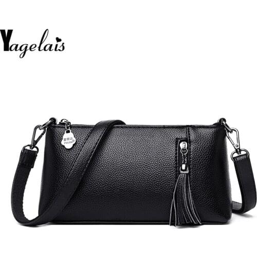 2019 Hot Sale Fashion Messenger Bag Ladies High Capacity Shoulder Bag Handbag PU Leather Ladies Messenger Bag