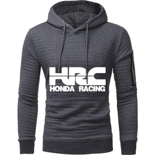Men Hoodies HRC race motorcycle Car Logo Print Fashion casual Sweatshirt Spring Men Hoodies harajuku Hoody tracksuit