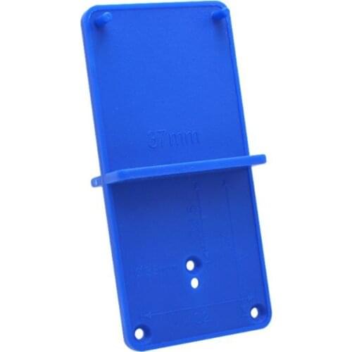 35mm 40mm Hinge Hole Drilling Guide Locator Holes Opener Template Model Door Cabinets DIY Woodworking Tool B2QB