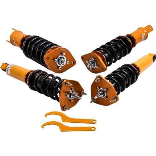 Coilover Suspension for Nissan 370Z Z34 2008-2016 Coil Spring Strut Shocks 24 Ways Adjustable Damper