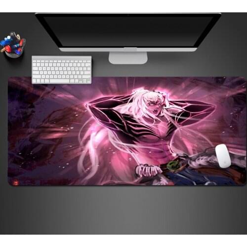 Pink Hot Blood Male Leading Role Animation Mouse Pad Super Popular Wholesale Natural Rubber Game Pad Creative Large Table Mat