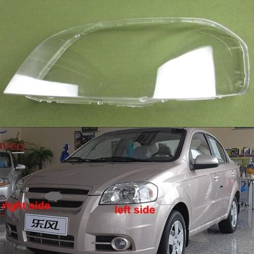 Transparent Lampshade Lamp Shade Front Headlight Shell Headlamp Cover Glass For Chevrolet Aveo 2006 2007 2008