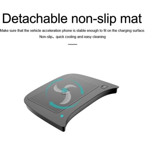 QI Car Wireless Charger For Buick GL8 2017-2018 Intelligent Infrared Fast special Wireless Charging Car Phone Holder for iphone