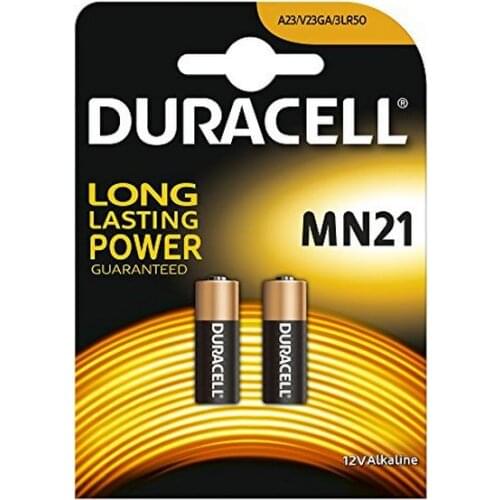 Alkaline Batteries DURACELL Security DRB212 MN21 12V 1.5W (2 pcs)
