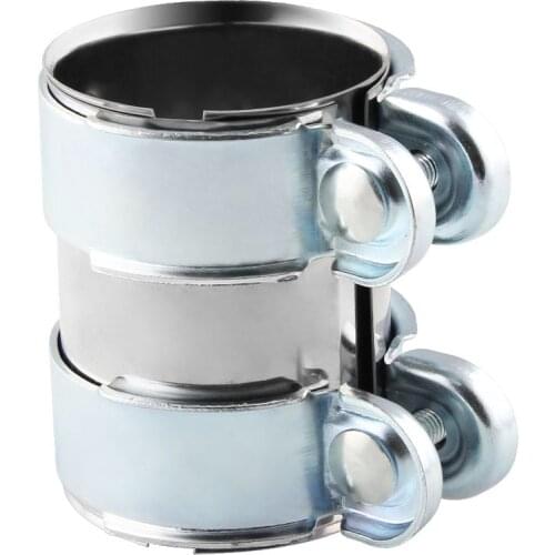 Stainless steel 304 Exhaust Tube Pipe Connector Joiner Sleeve Clamp Connector Joiner