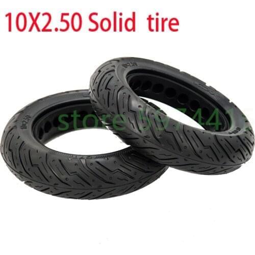 10x2.50 Solid Tyre for Ninebot Max G30 G30D Electric Scooter Durable Scooter Tyre Anti-Explosion Tire Kickscooter