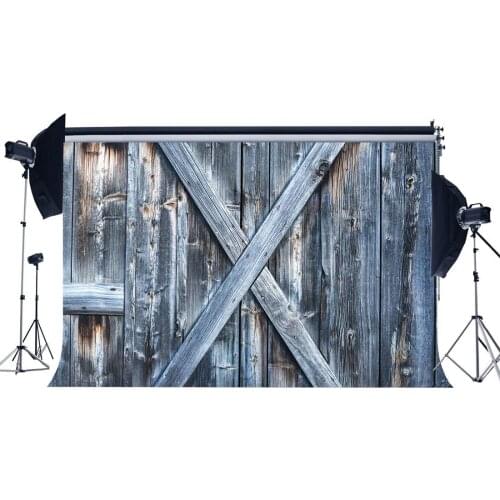 Old Barn Backdrop Shabby Wood Door Backdrops West Cowboy Nostalgia Stripes Wooden Board Photography Background