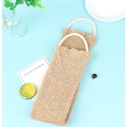 1Pcs Bath Towel Shower Towel Back Body Exfoliating Belt Shower Scrubber For Body Cleaning Bathroom Shower Strap