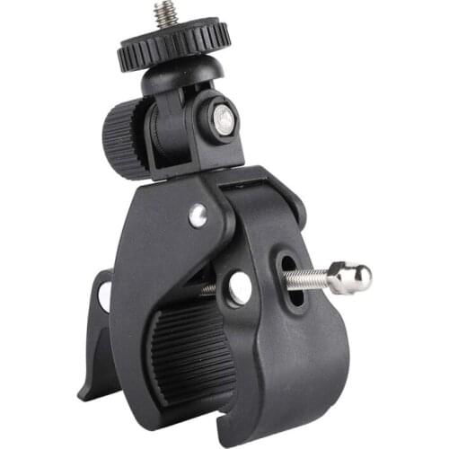 1pc Bicycle Handlebar Clamp Bracket Tripod Mount Screw Clip Tripods Outdoor Tool