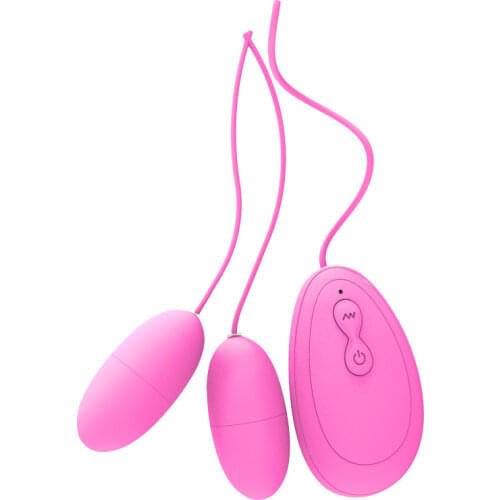 20 Speed Double Vibrating Eggs Remote Control Bullet Vibrator Powerful Clitoris Stimulator G-Spot Massager Sex Toys for Women