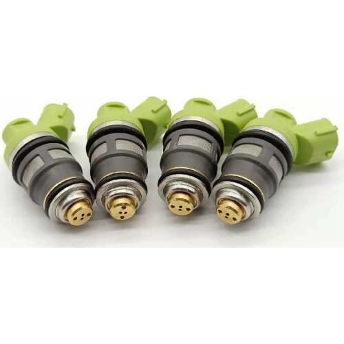 4pcs 23250-75060 23209-79105 Fuel Injector Nozzle For TOYOTA- EU Hiace- Van Comuter 1995~2005 Hiace S.B.V 1999~2003 2.4L 2RZ