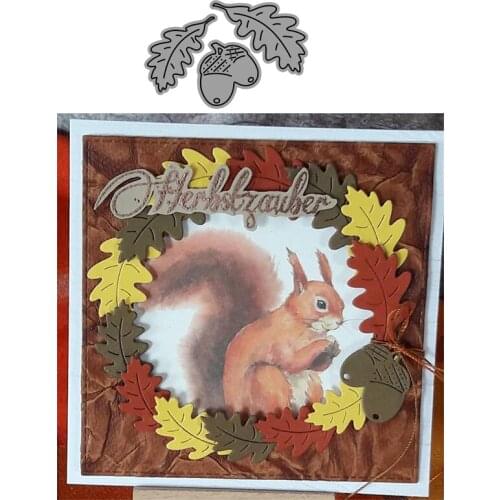 CH 2020 New Arrival Leaves Metal cutting dies stencil Greeting Card Decoration DIY Scrapbooking Scrapbook Paper Photo Album