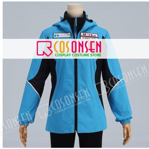 COSPLAYONSEN YURI!!! on ICE Katsuki Yuri Cosplay Costume Men Sport Suit Sportwear Outfit Full Set Adult Costume