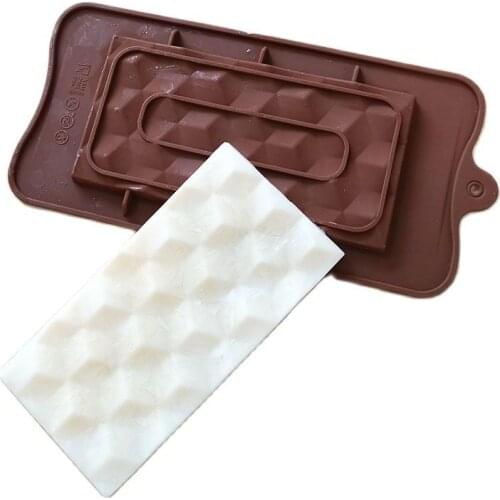 Hot 2021 New Silicone Chocolate Mold Non-Stick Cake Mould Jelly Candy 3D DIY Molds Kitchen Accessories Reusable Baking Tools