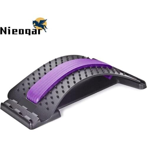 Nieoqar Yoga Mat Waist Massage Flexibility Training Gym Sports Waist Correction For Exercise Yoga And Pilates Spine Pain Relief