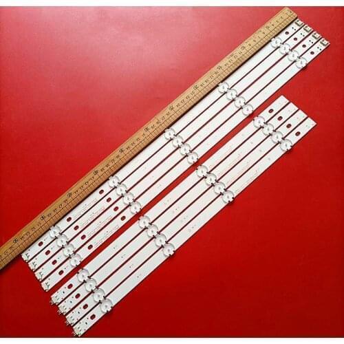 New 5set=40 PCS LED backlight strip for LG 49UH610A 49UH6100 49LF5100 49UH6030 49UF640V 49UF6407 49UF640 49LF510V