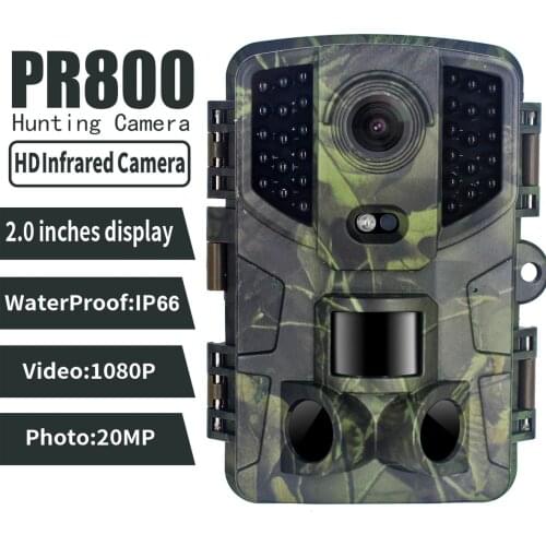 1080P Hunting Camera Trap 20MP Infrared Night Vision Trail Camera Waterproof IP66 Wildlife Photo Traps Game Camera Foto Chasse