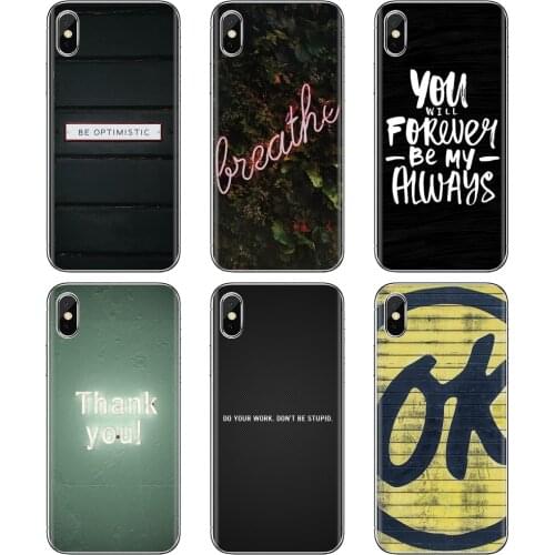 Wallpaper Inscription For Huawei Honor 6 6A 7 7X 7A 7C 8 8C 8X 9 9X 10 10i 20 Lite Play Pro Silicone Cover Bag