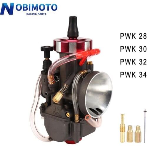 Universal Motorcycle Pwk 28 30 32 34mm Carburetor Carbureter 125cc 150cc 250cc 300cc 350cc Engine Dirt Bike Scooter Motorbike