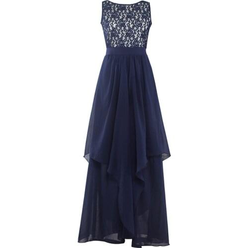 Women Summer Sexy Backless Lace party Long Dress Sleeveless Red Black Maxi Dress Ladies Elegant Party Dresses Plus Size