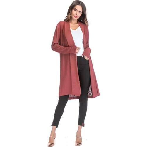 Hollow Out Autumn Women Cardigan Long Sleeve Casual Open Stitch Coats Knitting Female Clothing Outwear Elegant Streetwear 2020