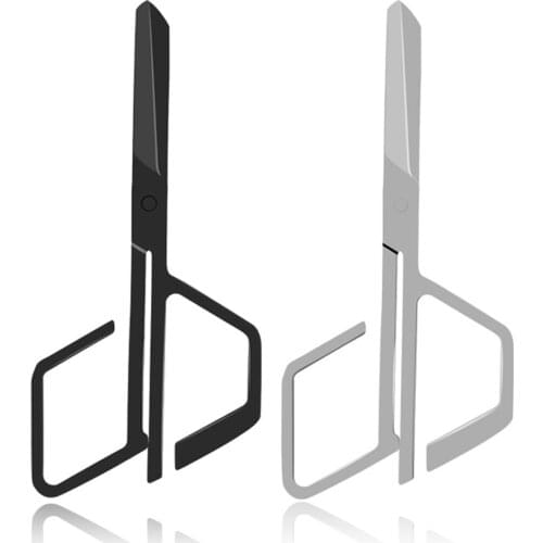 1Pcs Professional Nose Scissor Stainless Steel Beauty Scissors Eyebrows Moustache Beard Makeup Beauty Tool New Fashion