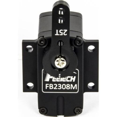 12V 7kg.Cm PWM Digital 360 Controller Metal Case Steel Gear Brushless Waterproof Servo Analog Feedback 12 Bite Magnetic Encoded