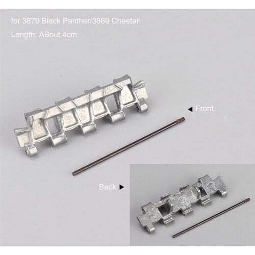 2pcs Metal RC Track Section Spare Section Bolt for Henglong 1/16 3818 3889 3898 3879 3838 RC Tank Model Parts