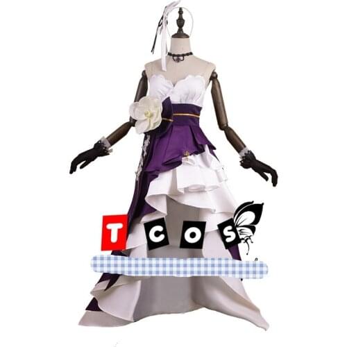 Anime Girls Frontline 1st Anniversary HK416 Cosplay Outfit Star Cocoon Gorgeous Dress Costume H