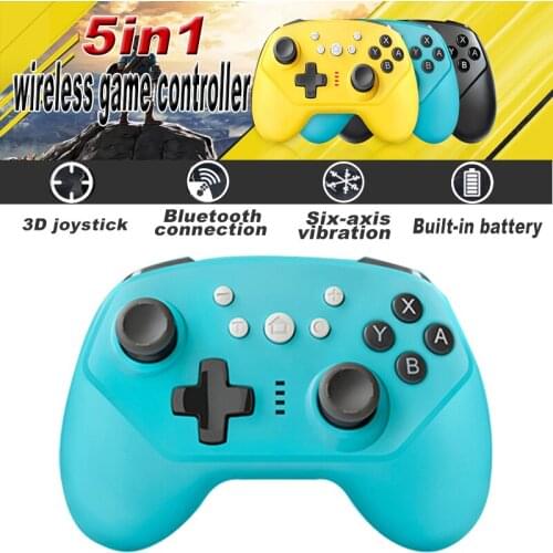 2020 NEW For NS Switch Pro/Switch Lite Gamepad Games Controller Bluetooth Wireless 3.7V 600MAH Joysticks Game Controller Gamepad
