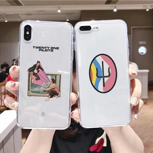 Twenty One 21 Pilots Scaled icy Phone Case For Huawei Honor 6 7 8 9 10 10i 20 A C X Lite Pro Play transparent trend coque luxury