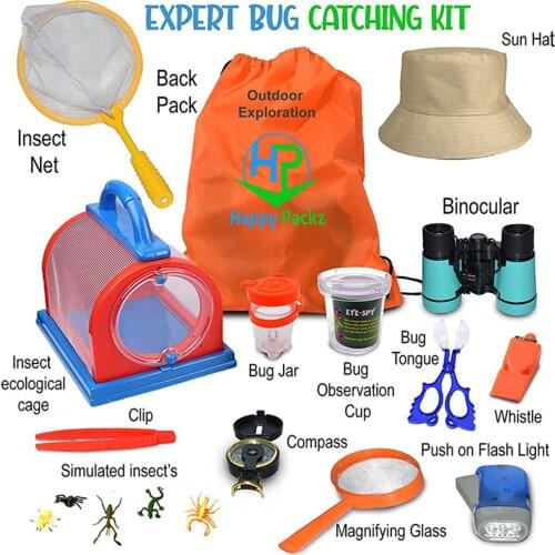 Childrens Outdoor Adventure Toys For Children Present Set Outdoor Explorer Kit Adventure Insect Capture Baby Toys Dropshipping
