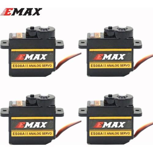 Emax EM08A 4.8V-6.0V 9g High Sensitive Micro Analog 3D Servo For RC Plane Airplane Helicopter Quadcopter Robot Toys