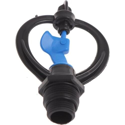 1/2" 3/4" Garden lawn Irrigation 360 Degree Rotary Nozzle Sprinkler