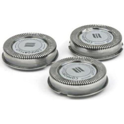 3Pcs Shaving Razor Replacement Blade Shaver Heads for S1000 S1020 S1050 S1070 S526 S740 Shaving Head Cutter